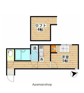 GRACE WOOD溝口【2階】の間取り