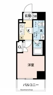 マイナビSTAYボーダー川崎【5階】の間取り