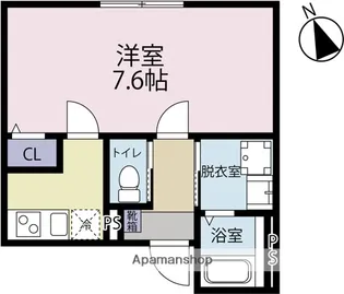 VILESTA鹿島田【2階】の間取り