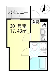 MーSQUARE【3階】の間取り