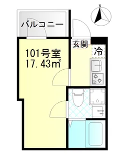 MーSQUARE【1階】の間取り