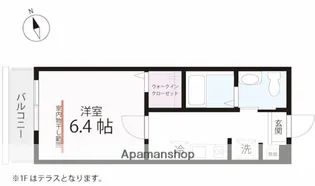 QUIET CRAB HOUSE 生麦【2階】の間取り