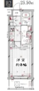 レガリス洗足池【1階】の間取り