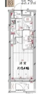 レガリス洗足池【1階】の間取り
