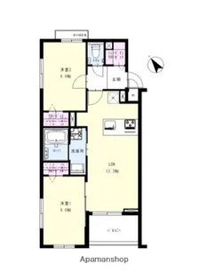 ORCHARD COURT Ⅰ【3階】の間取り