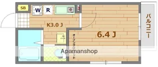 メゾンルミエール【3階】の間取り