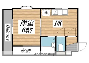 ジュネパレス茅ヶ崎第01【1階】の間取り