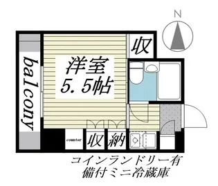 第12明智ビル【2階】の間取り