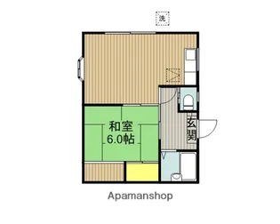 吉田コーポ第2【1階】の間取り