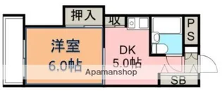 ブルーリーフ・K【411号室】の間取り