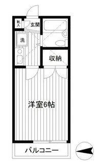 神奈川県横浜市港北区師岡町【アパート】の間取り