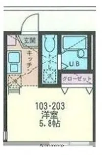 プラナス日吉Ⅱ【2階】の間取り