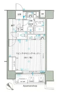 サンクレイドル横濱【5階】の間取り