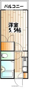 コーポドルチェ【2階】の間取り
