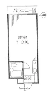 マリンプラザ【3階】の間取り