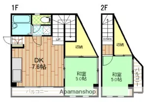 フォレストマンション【1階】の間取り