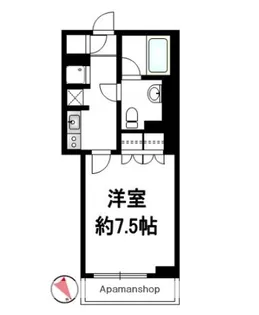 シティタワー横濱【9階】の間取り