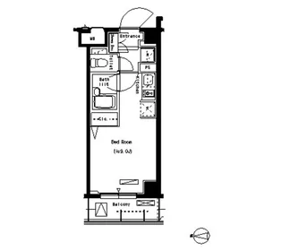 パークアクシス蒲田壱番館【7階】の間取り
