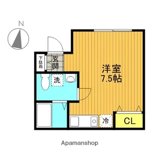 リプル横浜【1階】の間取り