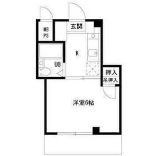 シャルムF1【1階】の間取り