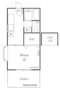 エムケーレジデンス【1階】の間取り