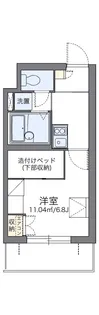 レオパレスシェル都Ⅲ【1階】の間取り