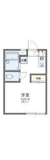 レオパレス長沢Ⅱ【2階】の間取り