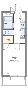レオパレスアルタ殿町【2階】の間取り