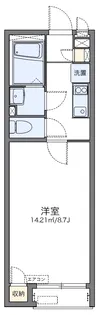 レオネクストサルビア【1階】の間取り
