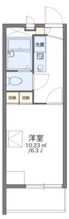 レオパレスBLUEHEAVEN【2階】の間取り