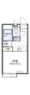 レオパレスカーサ エルマナーダ【2階】の間取り