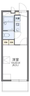 レオパレス陽光【2階】の間取り