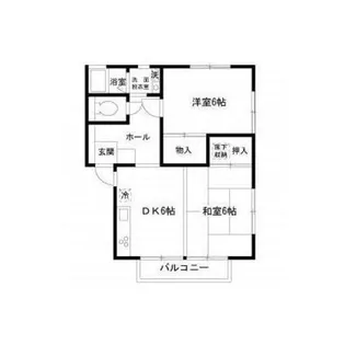 グランドールイズミII【1階】の間取り