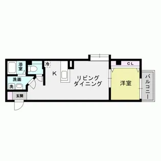 WEALTHY長谷【3階】の間取り