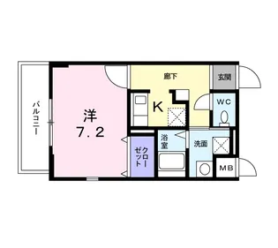 フレイム テラス【3階】の間取り