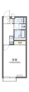 レオネクストインスパイヤⅡ【101号室】の間取り