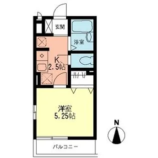 アイスール片倉【2階】の間取り
