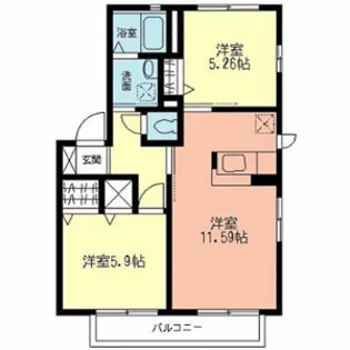 フォルクス・SLT【1階】の間取り