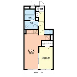 ボヌール【3階】の間取り