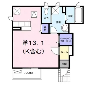 ノーブル・ヴィラ【1階】の間取り