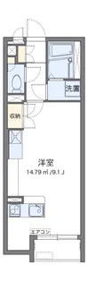 ミランダラウレア湘南【2階】の間取り