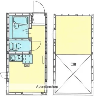 T.T白楽【2階】の間取り