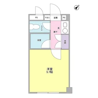 リベルテ【1階】の間取り