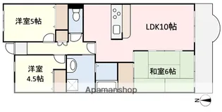 グラシア本厚木【3階】の間取り