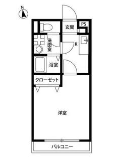 アムール グリーンヒルⅠ【2階】の間取り