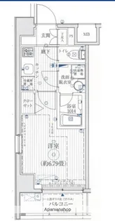 リライア吉野町Ⅱ【2階】の間取り