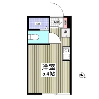 ストラーダ生麦【3階】の間取り