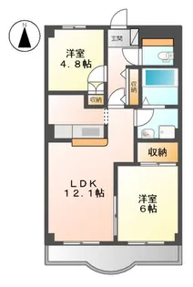 GREEN HILLS【1階】の間取り