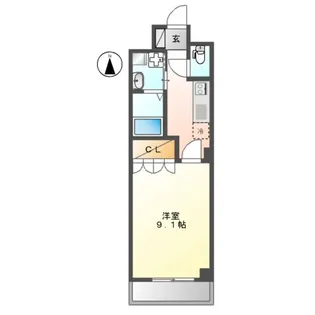 BLUE OCEAN【4階】の間取り