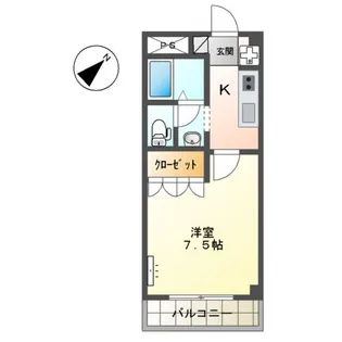 コンフォース・S【2階】の間取り